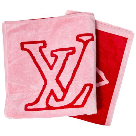 towel louis vuitton pink|louis vuitton towels for sale.